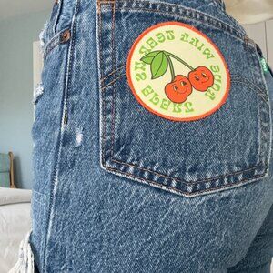 Levi Custom Patchwork 501 Jeans